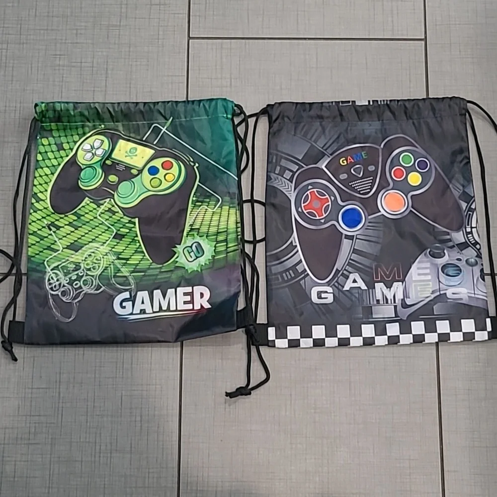 Gamer Drawstring Backpacks New